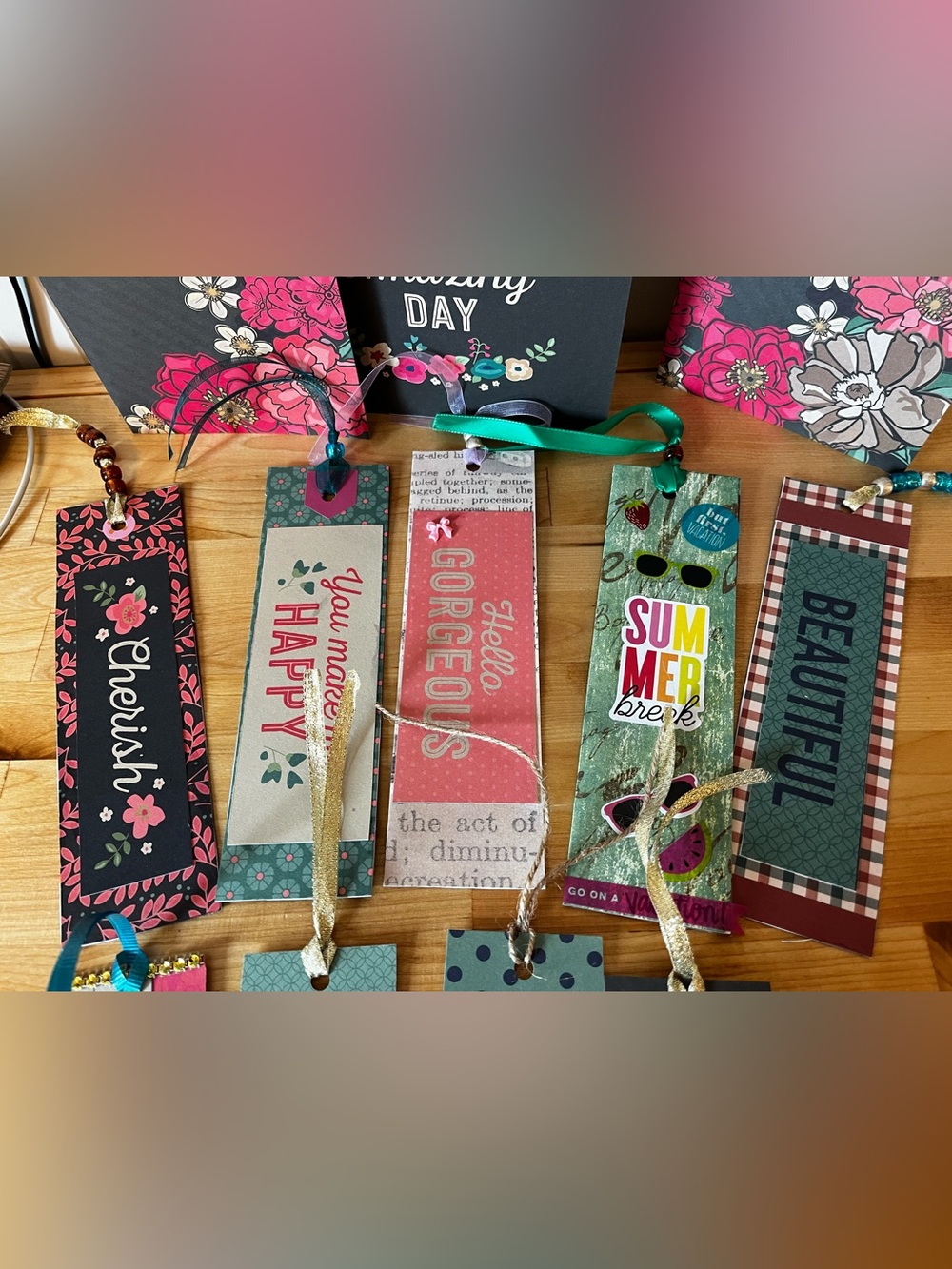 Handcrafted Bookmarks, hang tags and cards - Picture 6 of 9